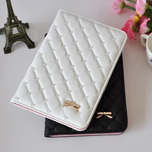 Bow Faux Leather Smart Case Stand Cover for iPad Mini 1/2/3 5DSA65 Bow Faux Leather Smart Case Stand Cover for iPad Mini 1/2/3 5DSA65