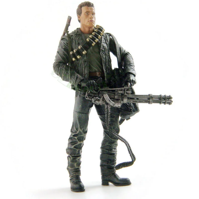 

Classic Movie Arnold Schwarzenegger Doll NECA The Terminator 2 T800 Cyberdyne Showdown Model Action Figure Toy 18cm PVC KB0367