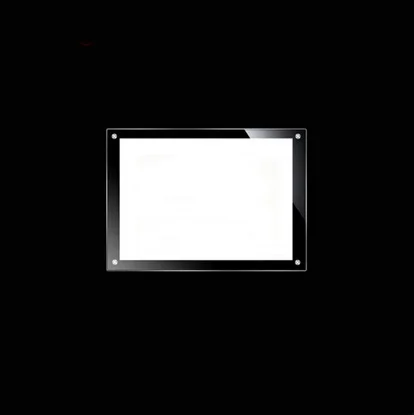 Прозрачная фоторамка Perspex 8 дюймов подвесная настенная из плексигласа семейная