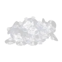 BMBY-100Pcs 40Mm Clear Suction Cup Sucker Mushroom Head Suction Cup Suction