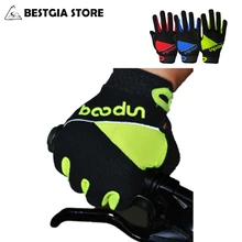 BOODUN Outdoor Full Finger Gel Guante Touch Screen Cycling Gloves Of Road MTB Bike Bicycle Winter Warm Breathable Antiskid Glove