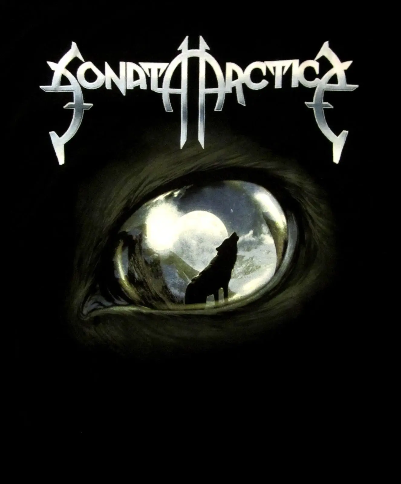 SONATA ARCTICA cd lgo THE WOLVES DIE YOUNG официальная рубашка 3XL Новинка pariahs OOP 2018 Новая модная