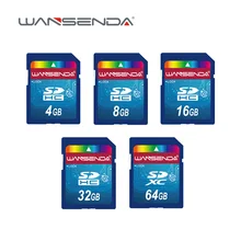 Cartão de memória flash sdhc sdxc do cartão sd do tamanho completo original 4gb 8gb 16gb 32gb 64gb para o armazenamento de arquivo dos dispositivos digitais