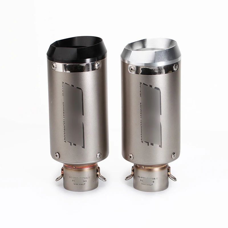 

Universal 38-51 mm Exhaust Pipe Motorcycle Exhaust Tail Pipe No DB Killer Escape Dirt Bike Scooter Modified Exhaust Tips 230 mm