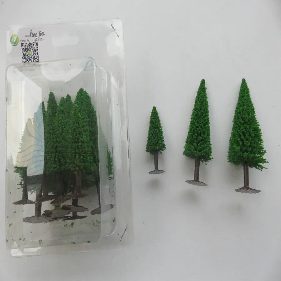 ARCHITECTURE MODEL PINE WIRE TREE (6)