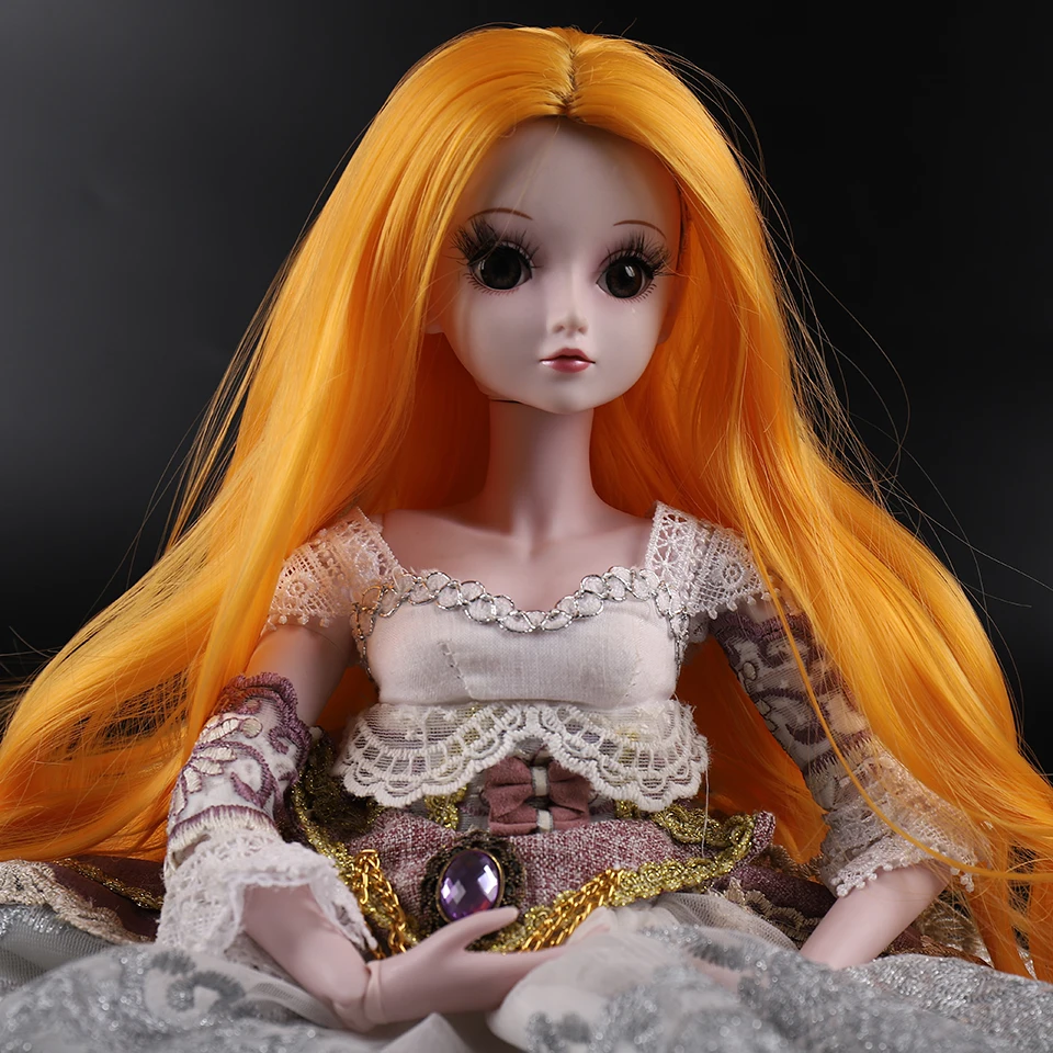 Cataleya 1/3 1/4 BJD волосы высокая температура длинные серые прямые и Курчавый BJD парик SD для BJD куклы