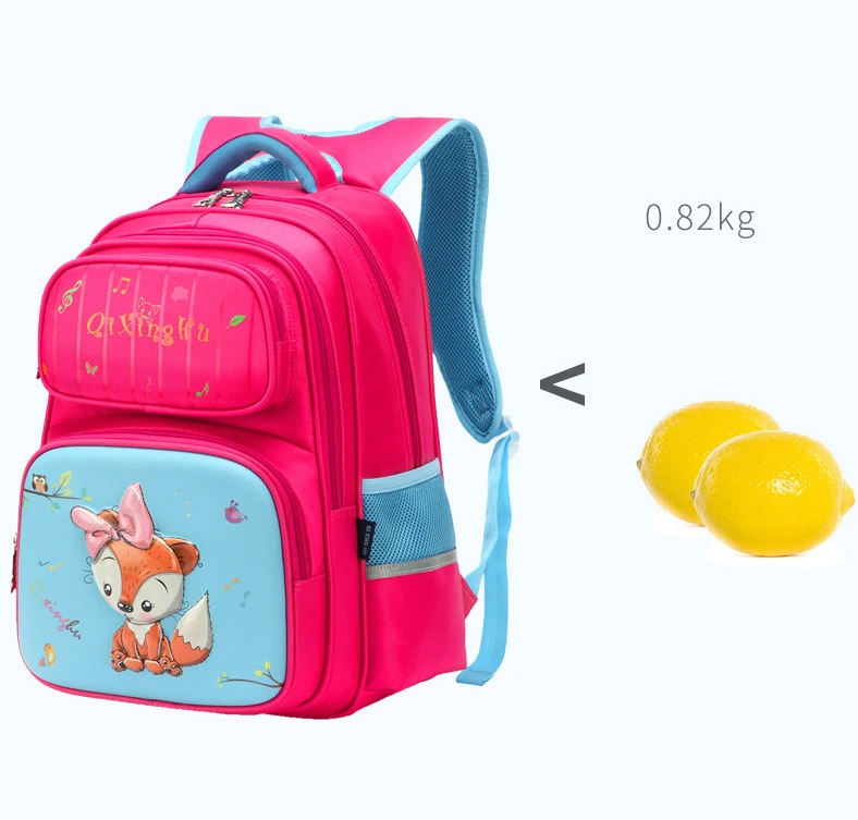 Boys/girls Waterproof school Backpack Children's Backpack Casual Orthopedic lighten the burden of school Bags