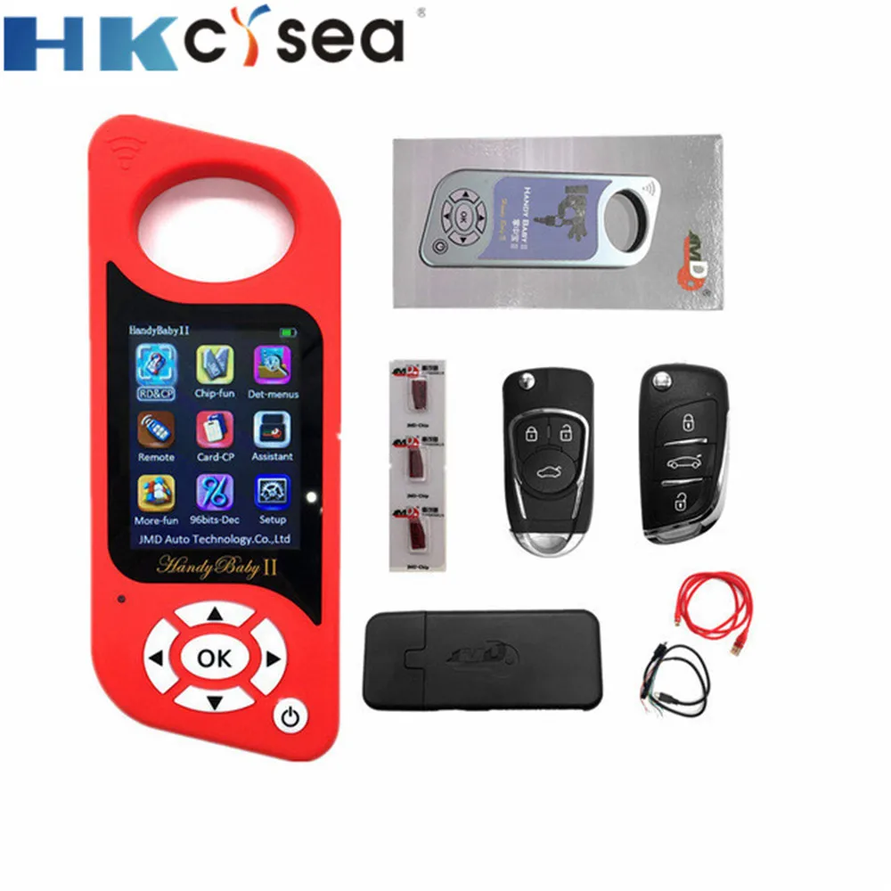 HKCYSEA JMD Handy Baby 2 Handy Baby II инструмент для автоматического ключа чипы программист Handy Baby2 португальский язык с G 96 бит 48 функция - Цвет: type 4