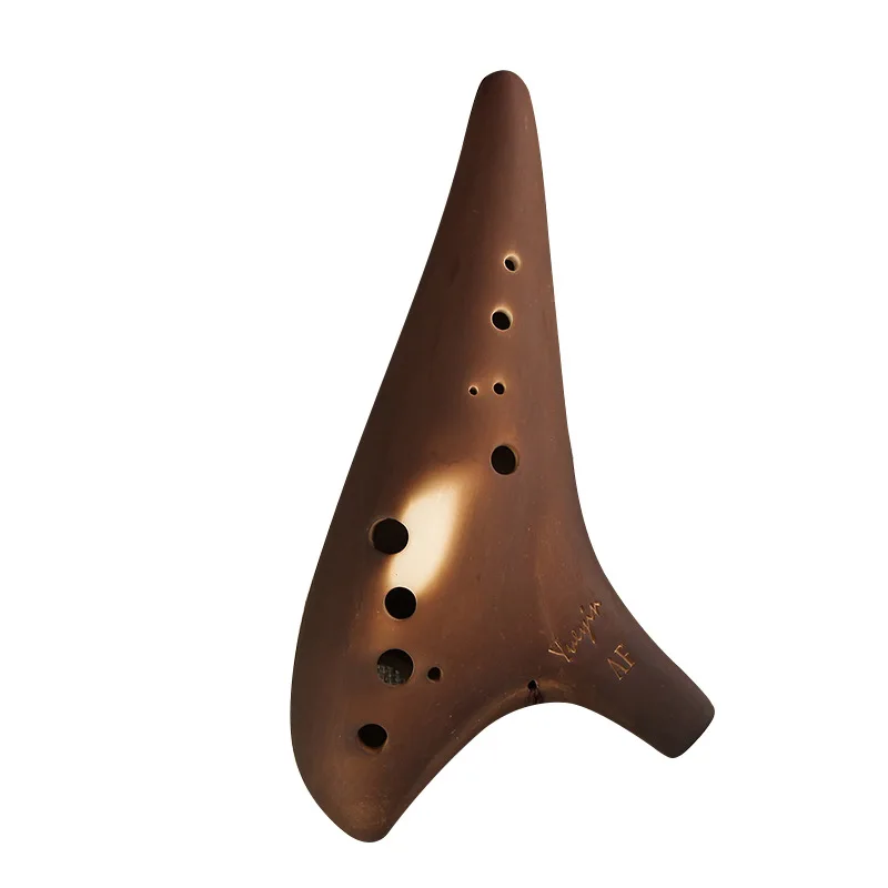 12 Holes Ocarina Alto F Key Smoldering Instrumento Ocarina Flute Wind