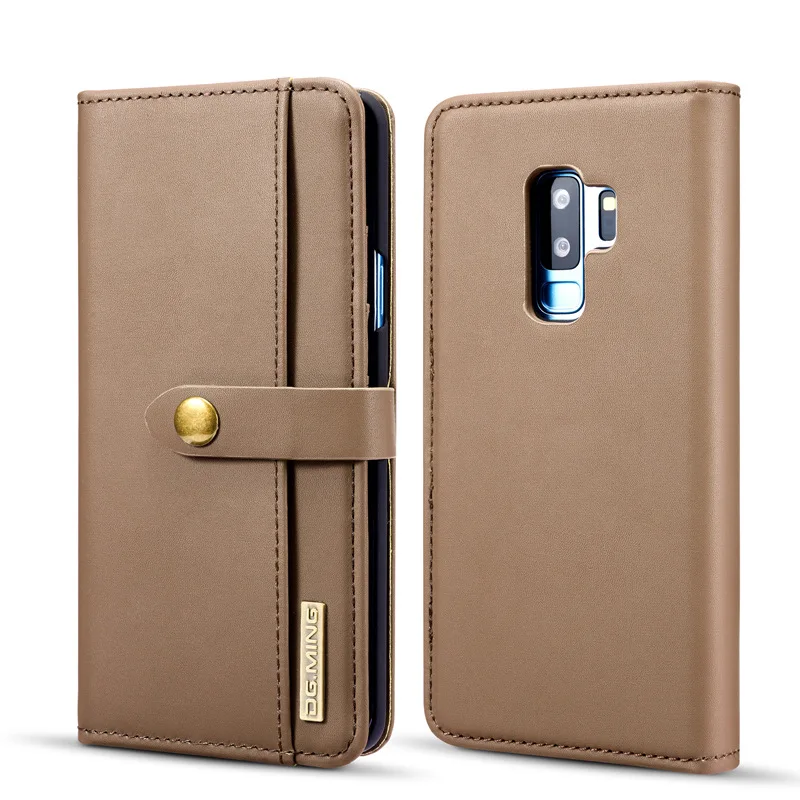 

Leather Wallet Case For Samsung Galaxy S7 s7 edge S8 S9 Plus S10 Plus S10e card Slot protective flip cover Samsung S9 case