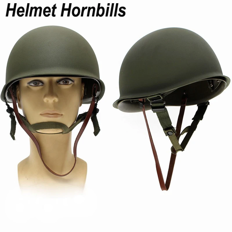 New Replica WW2 M1 US Army Military Metal Helmet for