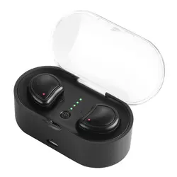 Мини-близнецы истинный Беспроводной Bluetooth Наушники Mini stereo Bluetooth Handfree наушники гарнитуры с загрузочной коробки для телефонов