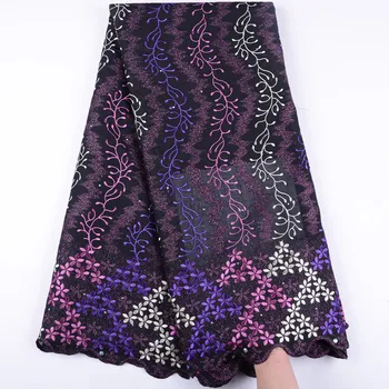 

Nigerian Lace Fabrics 2019 African Dry Cotton Lace Fabrics High Quality Swiss Voile Lace In Switzerland For Wedding Y1509