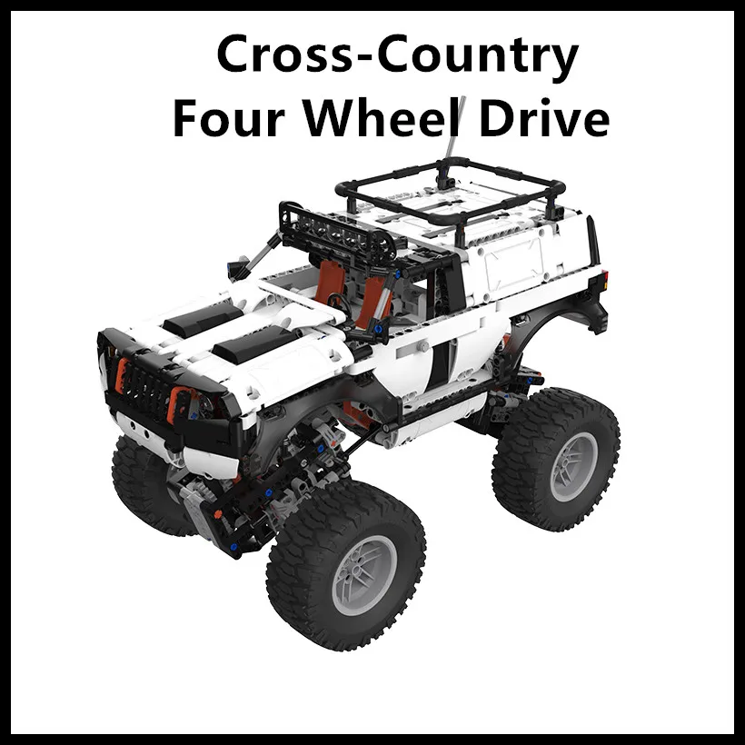 

2019 Xiaomi New Smart Block Robot Cross-Country Four Wheel Drive Vehicle High Torque Motor Strong Climbing Capacity