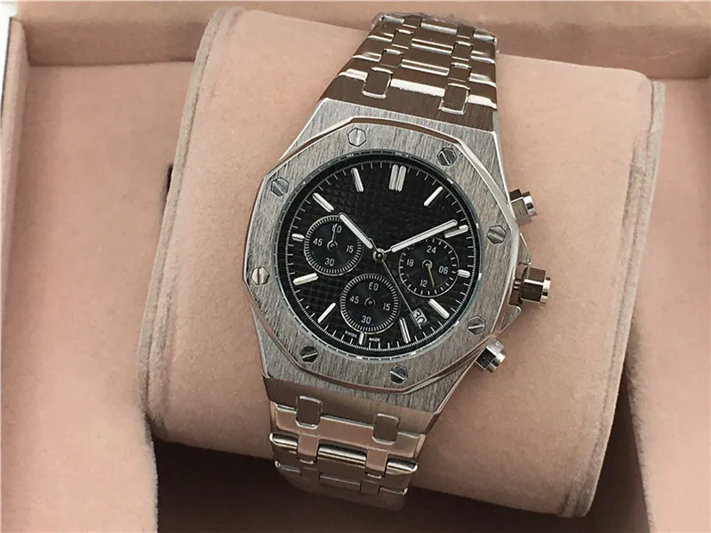 

6-pin full-featured brand men's military sports watch, men's analog digital watch, men's stainless steel quartz watch