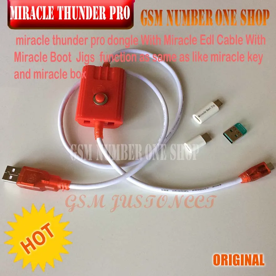 miracle thunder dongle +cable - gsmjustoncct-G-a4
