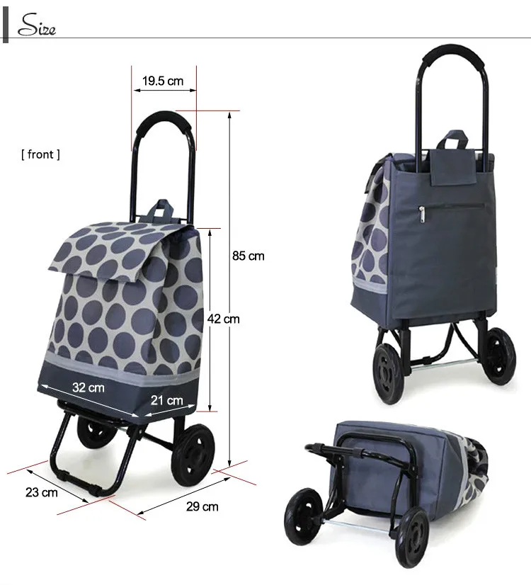 Louis Fashion Trolleys Shopping Heat Preservation Old Car