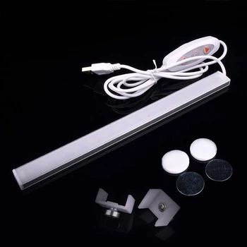 

USB LED Rigid Strip Bar Lights Lamp 5V 30cm With Switch Desk Lighting Bulb