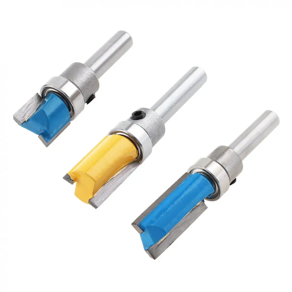 TORO 3-Piece Angle Milling Cutter Profiling Tool 1 / 4 Handle Straight Knife Boring Milling Cutter Slotting Engraving Tool