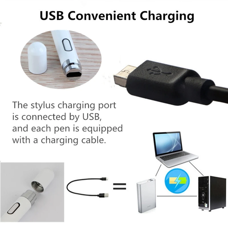 Универсальный карандаш-стилус для Apple iPad Pro mini 5 tablet для samsung для huawei M5 для MiPad Touch Pen Android Touch Pen