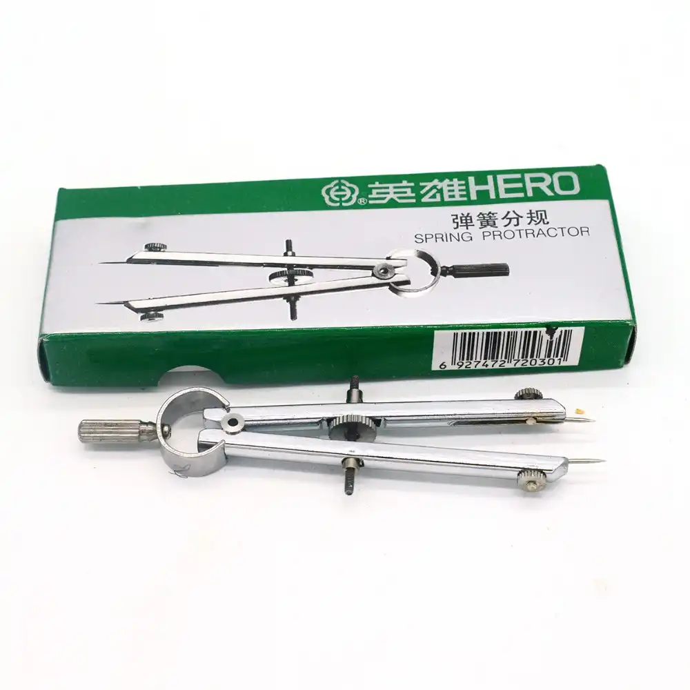 PHYHOO Jewelry Tool Spring Divider Dividers Protractor
