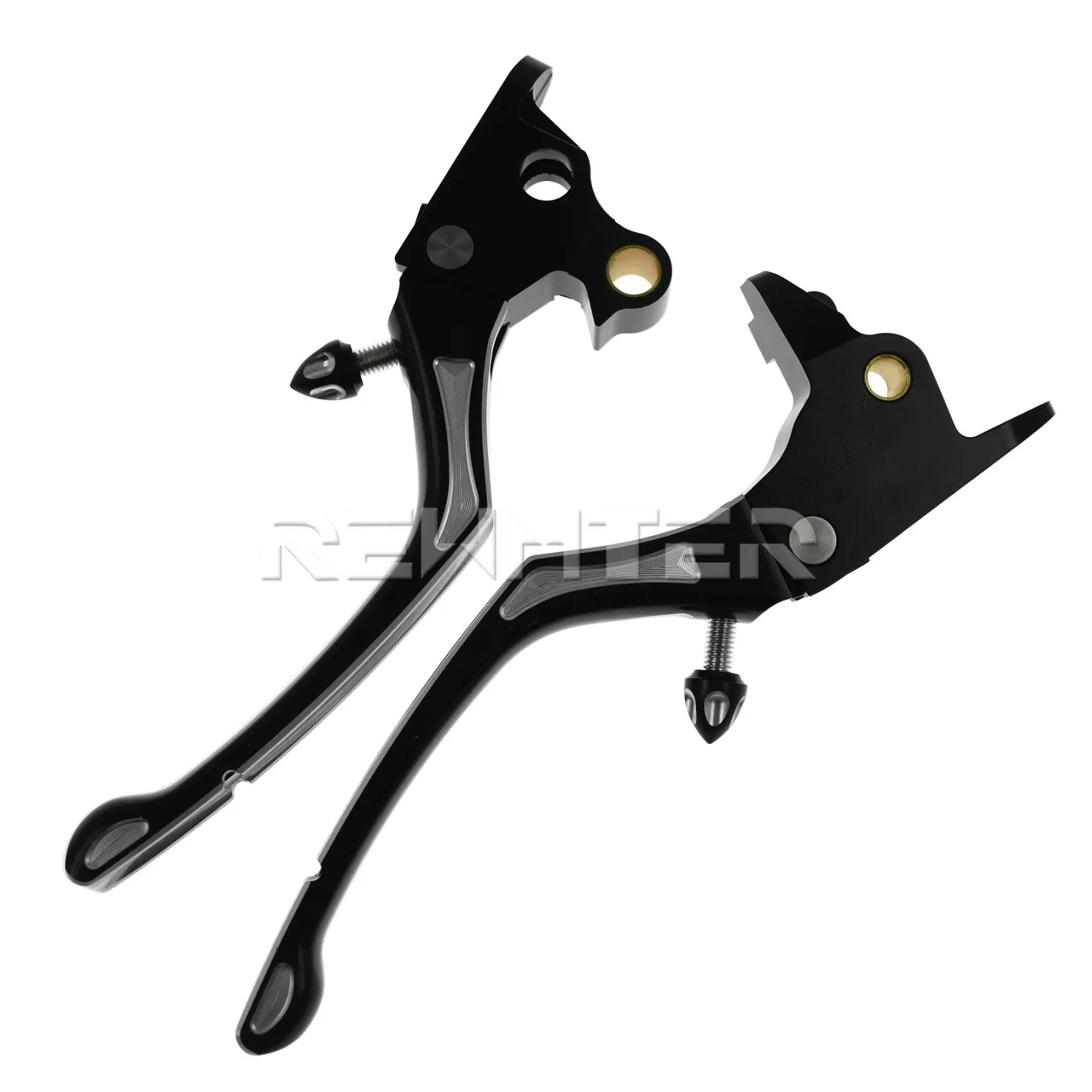 Para Harley Touring Road King embrague palancas de freno de motocicleta mango regulador palancas para modelos Harley Touring 2017-2019 Para Harley Touring Road King embrague palancas de freno de motocicleta mango regulador palancas para modelos Harley Touring 2017-2019