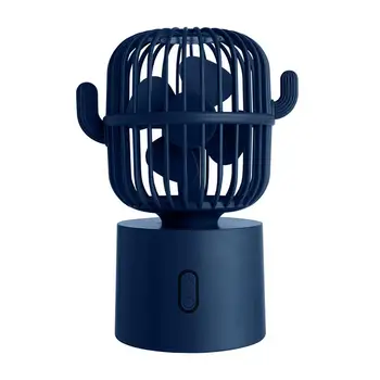 

Mini Fan Rechargeable Battery Operated Table Fan With 3 Speeds Portable Quiet USB Cooling Fan For Home Office Travel Camping