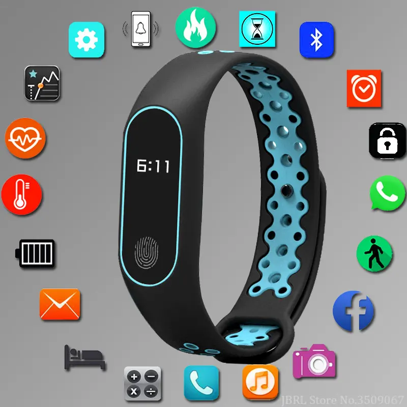 

JBRL Smart Watch Men Running Sport Bracelet Men Watch Electronic Digital Wrist Watches For Clock Male Wristwatch Hour relogio