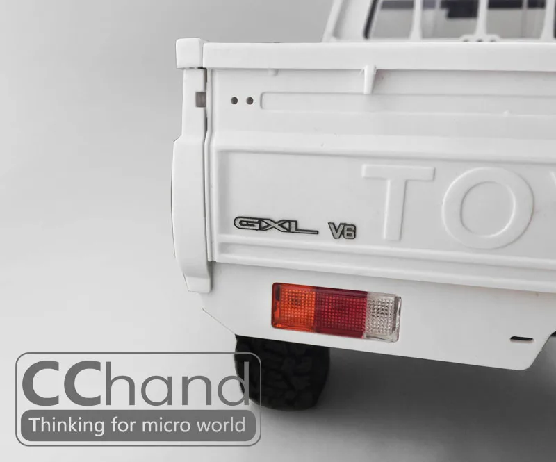 CChand 1/10 killerbody LC70 металлический логотип RC автомобиль на дороге игрушка|Детали и