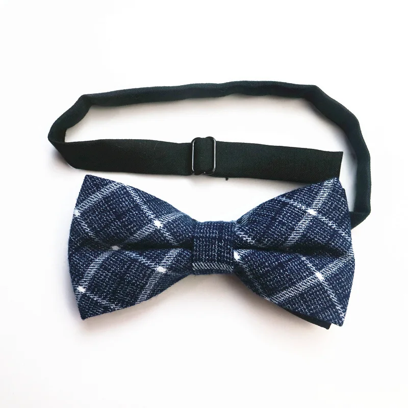 2018 Vintage Plaid Bow Tie Male Mariage Bowtie Wedding