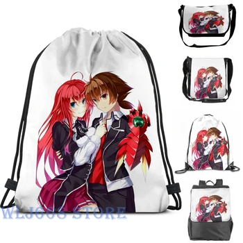 

Funny graphic print shoulder Bags women High School DXD (4) Single shoulder backpack travel for men Gym Bag