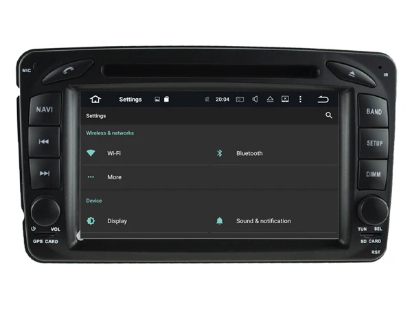 Excellent Ips screen Android 8.0 Car Dvd Navi Player FOR BENZ C-CLASS W203 2000-2004 CLK W209 M W163 W639 gps auto stereo audio multimedia 4