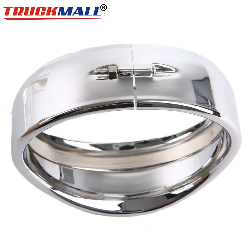7 "Черная/хромированная накладка на фары кольцо козырек стиль Накладка для Touring