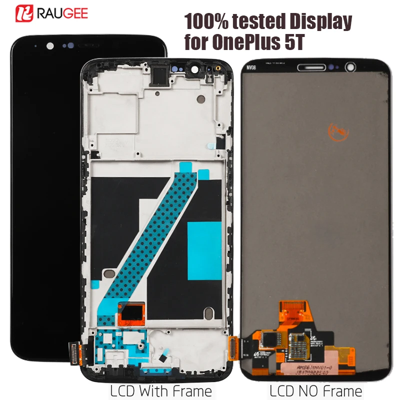 Дисплей для Oneplus 5 T ЖК экран Замена дисплей сенсорный сенсор дигитайзер сборка с
