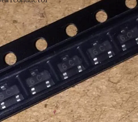 100 шт. BC817 40 6C NPN SOT 23 диодный транзистор 45В 500мА SOT23 SMD общего назначения