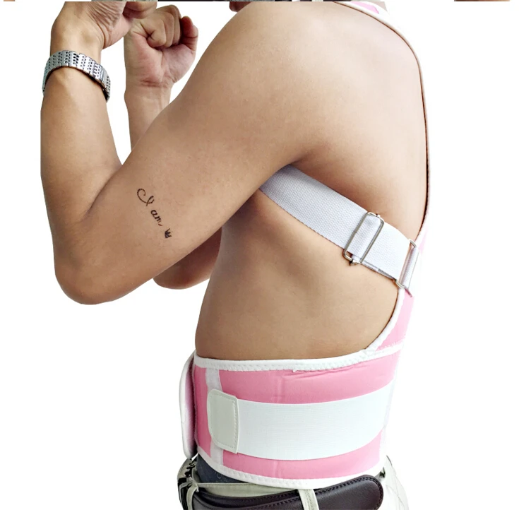 

Back Support Posture Back Shoulder Corrector Support Brace Belt Therapy Adjustable Free Shipping 1PC Black Pink White