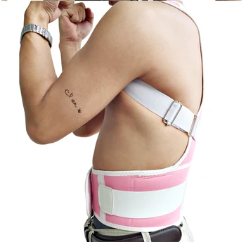 

Back Support Posture Back Shoulder Corrector Support Brace Belt Therapy Adjustable Free Shipping 1PC Black Pink White