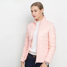 Пуховая парка Новое Модное Длинное весенне-осеннее пальто женское ультра легкое 90% белое пуховое пальто с женской курткой