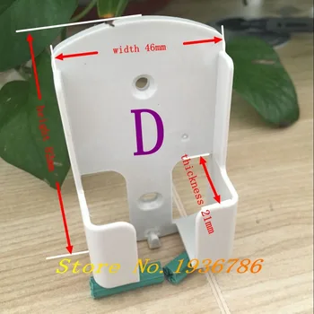 

CN-KESI TV DVD Air Conditioner Wall Mount Remote Control Holder Wall Mounted / box 1.81in*0.82in*3.22in(46mm*21mm*82mm) 1PCS/lot