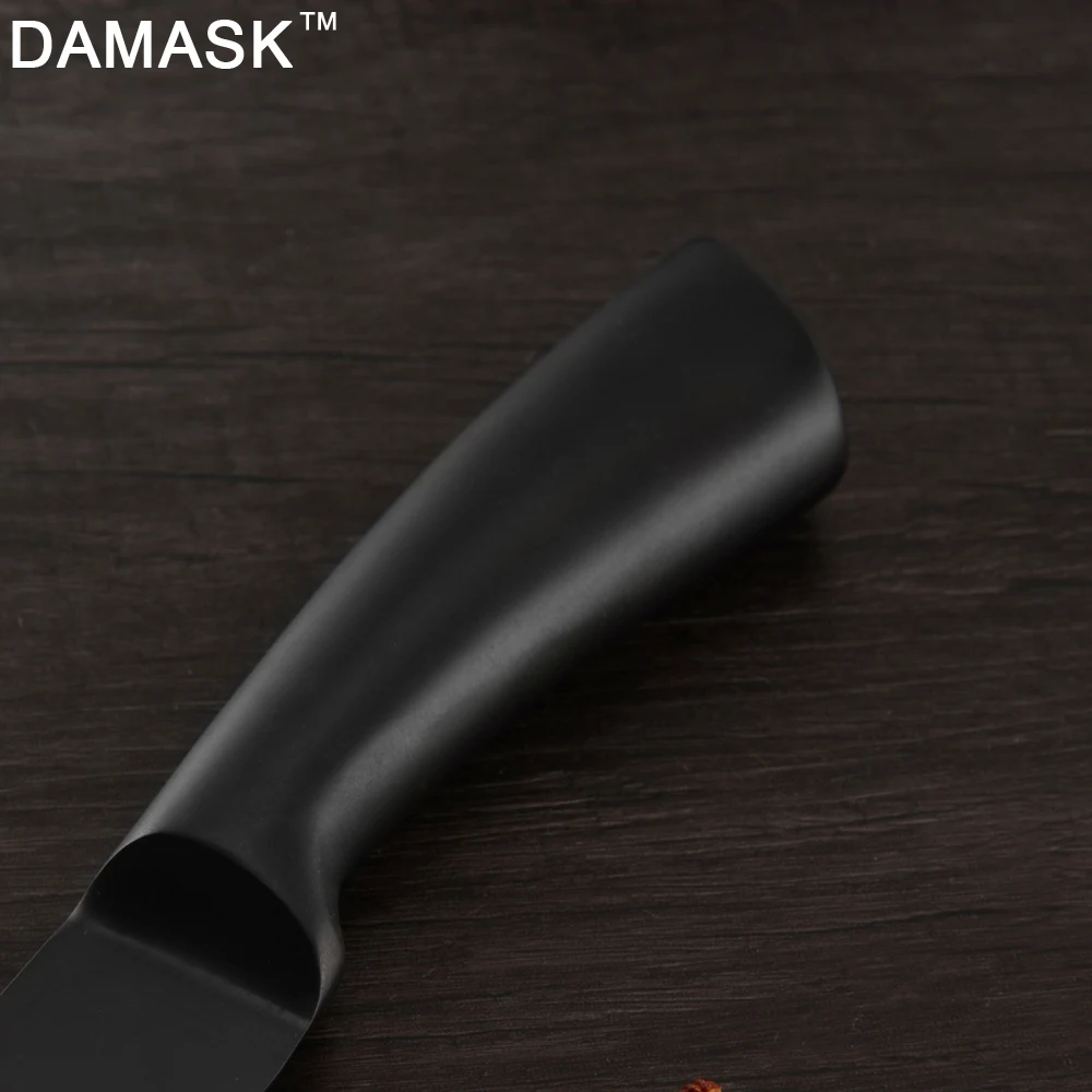 Damask кухонные ножи из нержавеющей стали 2 шт. набор антипригарное покрытие ручка из нержавеющей стали нарезка Filleting кухонный нож, ножевые изделия