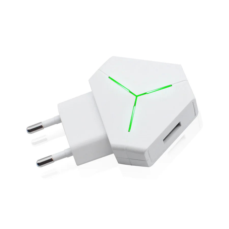 YUSEE LED Display 2 USB Phone Charger EU/US Plug The Max 2.1A Smart Fast Charging Mobile Wall for iPhone iPad Samsung | Мобильные