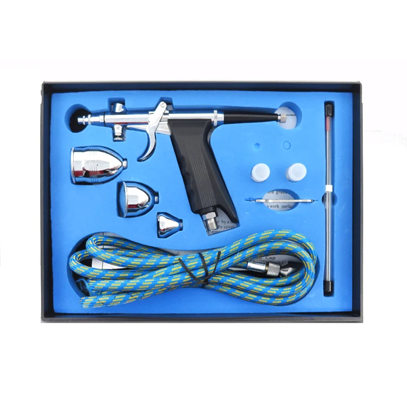 

Airbrush Kit 0.5mm Airbrush Spray Gun Face Body Painting Tattoo Hand Tools Gravity Feed Type