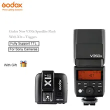 В наличии Godox V350s sppedlite Вспышки TTL HSS Функция с x1t-s Godox камеры триггеры для Sony камеры