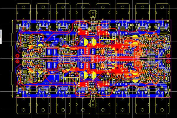 Плата PCB только зеркальная отделка accuphase e405 чистый усилитель постоянного тока защищают двухканальный усилитель динамика