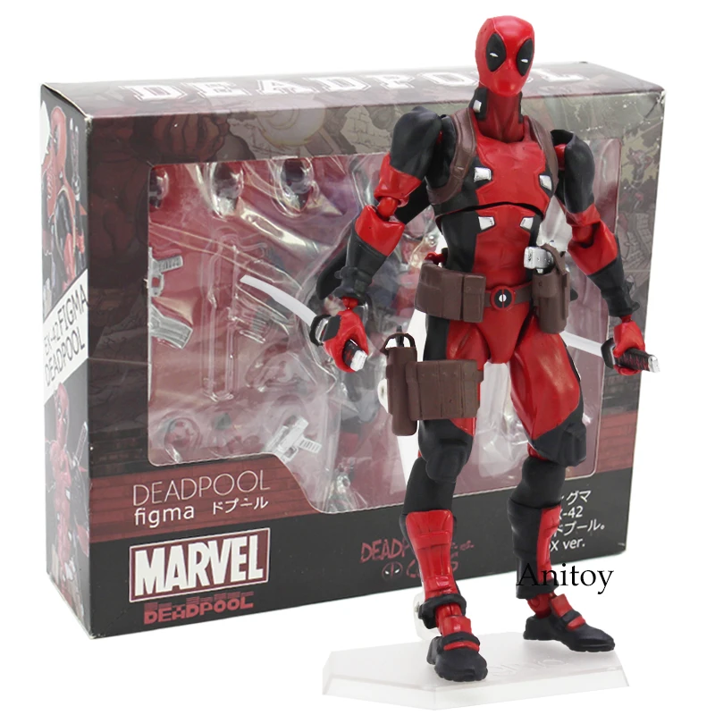 

Figma Deadpool DX ver. Non Scale ABS & PVC Action Figure Collectible Model Toy 16cm