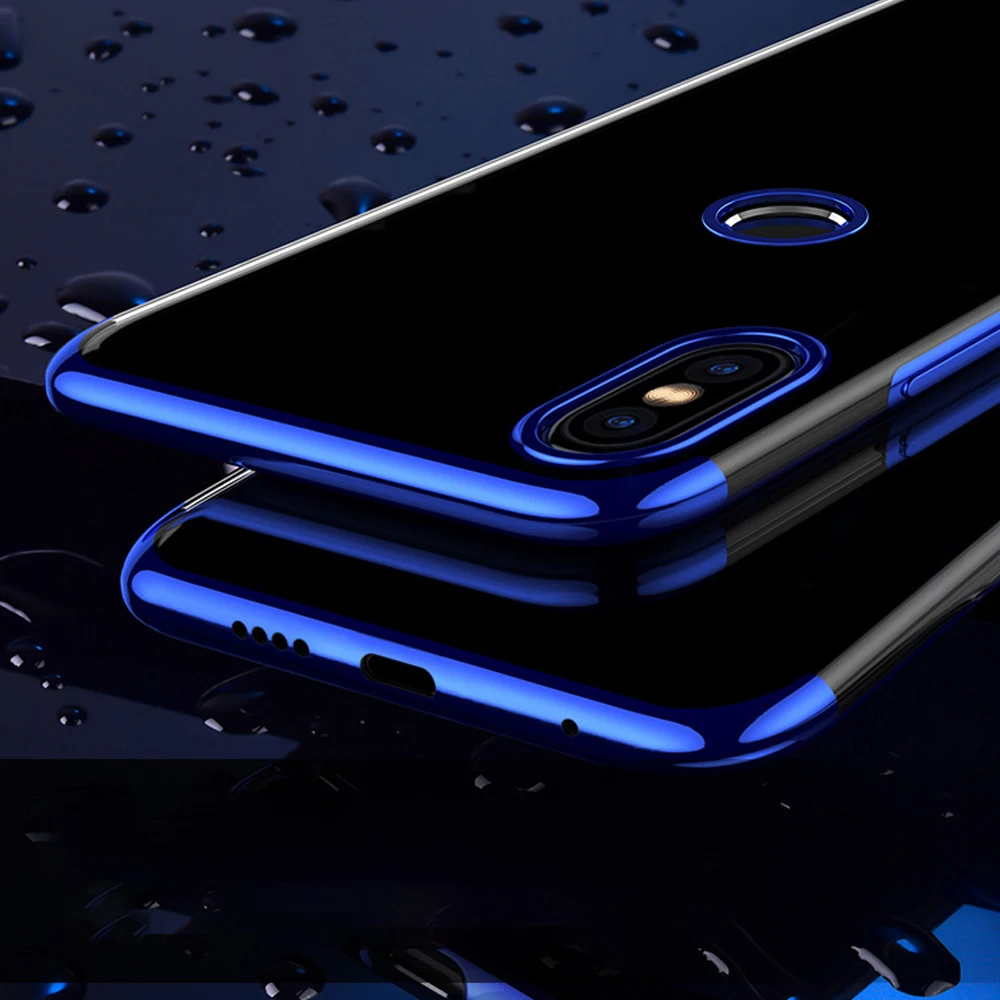 Для Xiaomi Redmi 5 силиконовый чехол Мягкие TPU Роскошные Модные прозрачные для Note 4 4X5 Coque