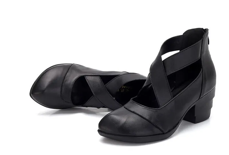 YAERNI2018/обувь из натуральной кожи; женская обувь на высоком каблуке; Новинка года; весенняя обувь; модная женская обувь; ботильоны на высоком каблуке; E433