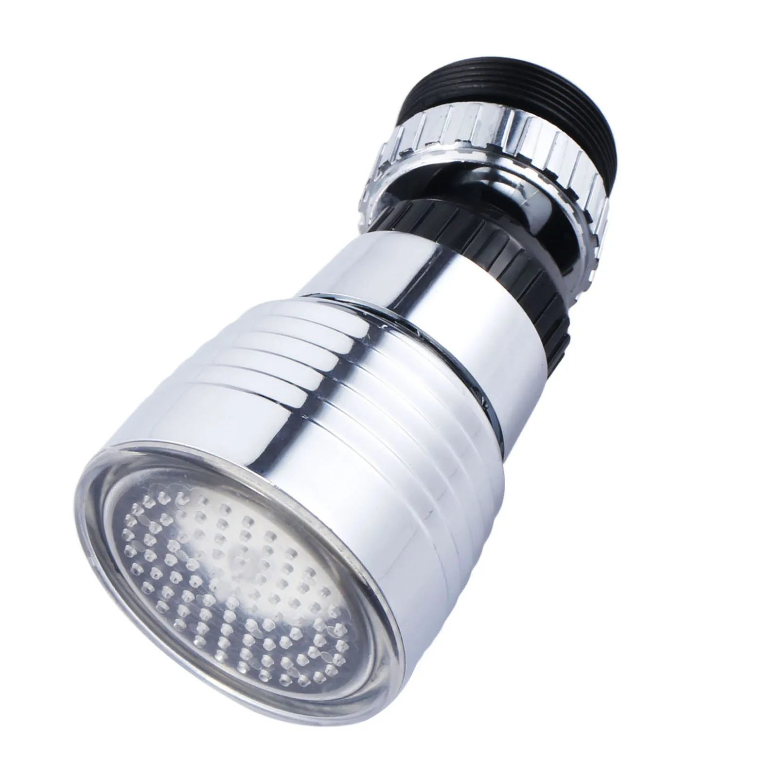 360 Degree Rotation Color Automatical Shower Hydroelectric Power Temperature Sensor Light Water Tap Glow LED Faucet for Kitchen