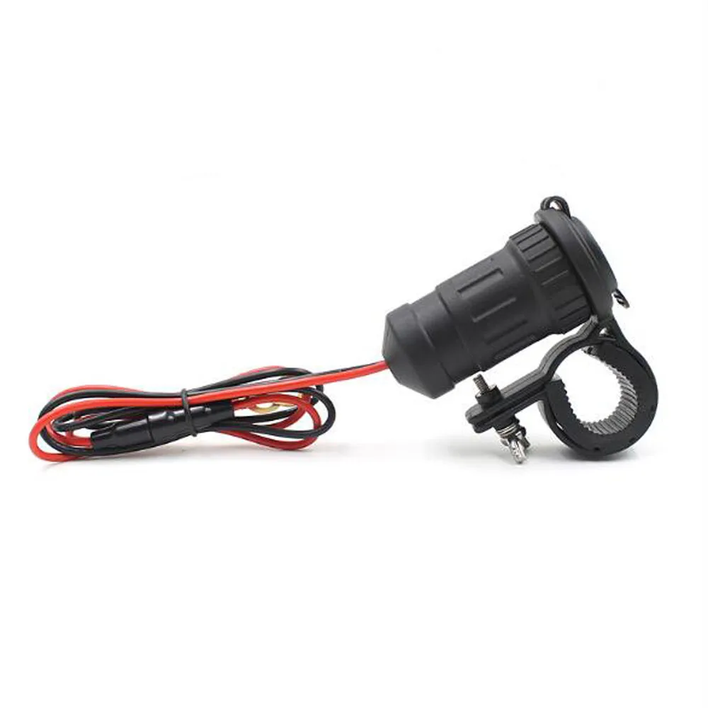 12V24V автомобильное зарядное устройство мотоцикл кран высокой мощности прикуривателя разъем gps источник питания водонепроницаемое сиденье