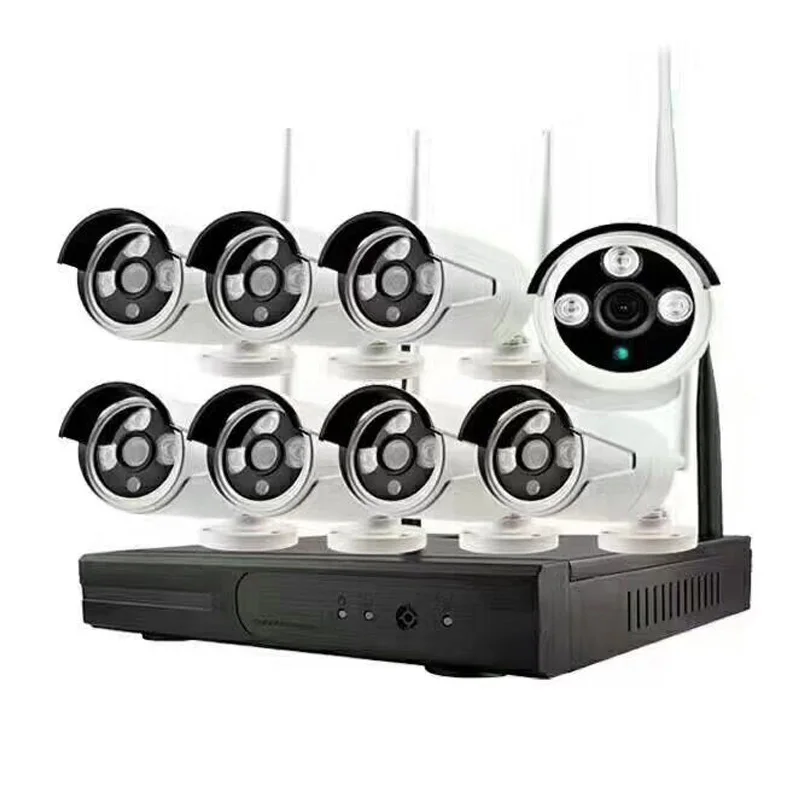 

1080P NVR WIFI Surveillance Security Camera System 8CH 2MP Wireless CCTV Camera System CCTV Camera WIFI Surveillance Kit